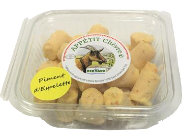 Appetit Chevre Piment d'Espelette (mai-sept.) BD - 80g x 6