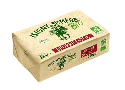 Beurre BIO Doux cremier Plaquette IY - 200g x 10