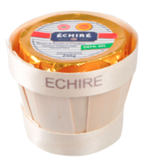 Beurre Charentes-Poitou AOP 1/2 Sel Motte Echire SA - 250g x 8