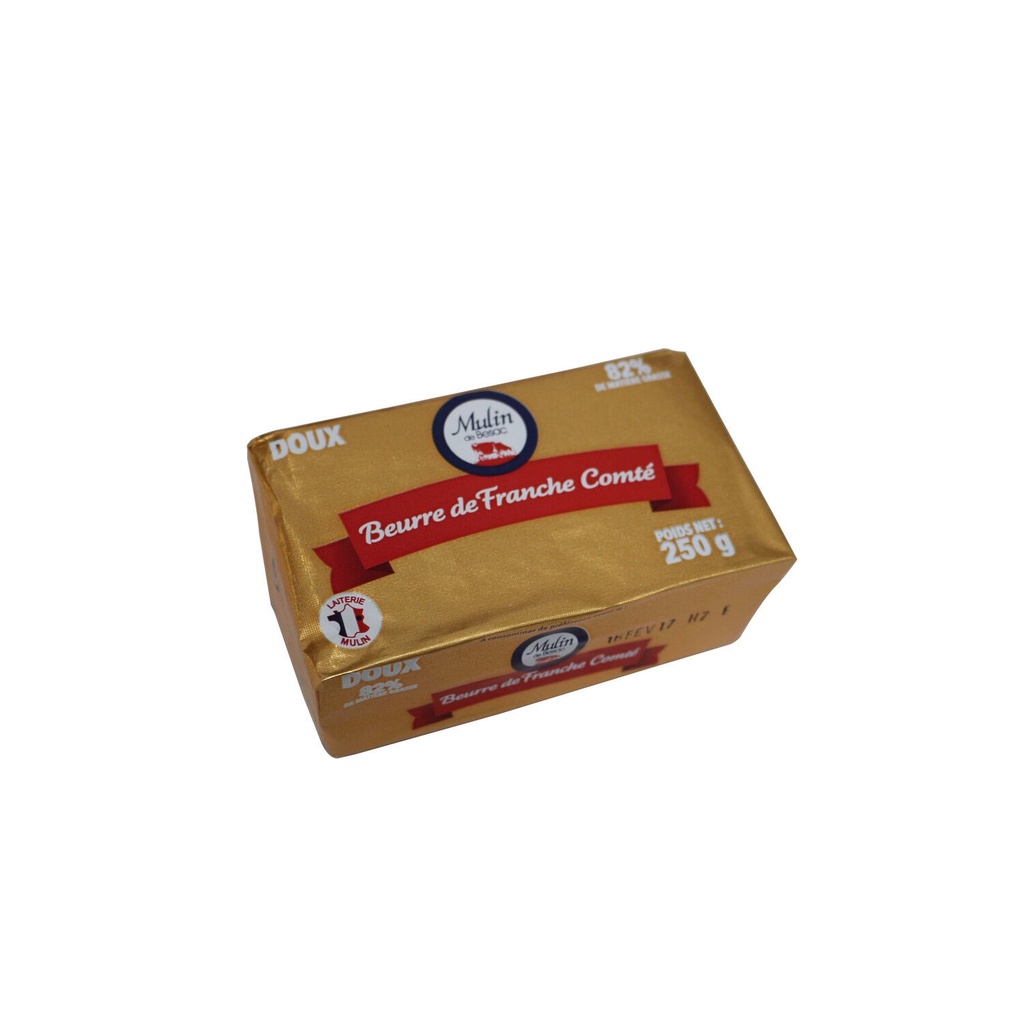 Beurre Franche-Comte Plaquette MN - 250g x 40