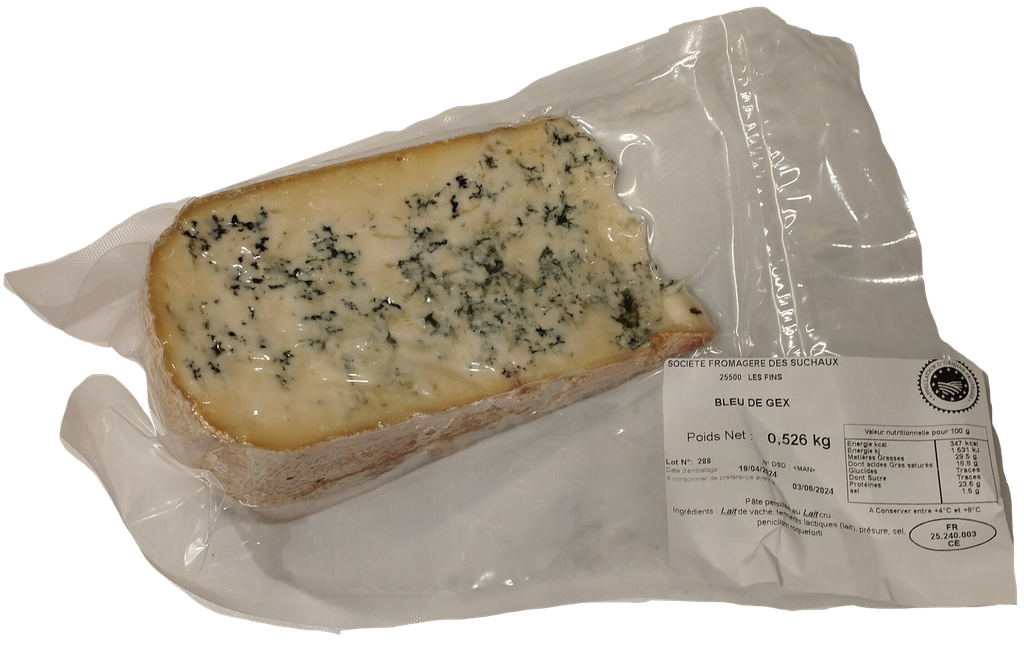 Bleu de Gex AOP Portion SX - 500g x 1