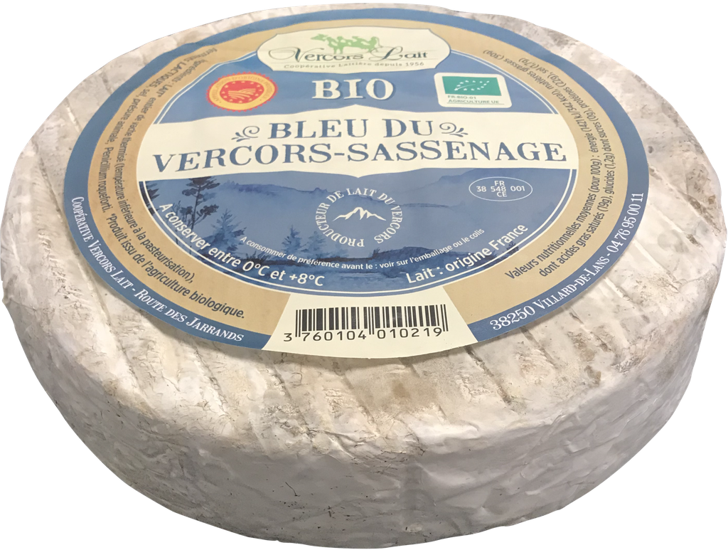Bleu du Vercors-Sassenage AOP BIO VL - 4,4Kg x 1