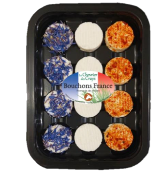 Bouchons Chevre France CT - (12g x 12) x 4