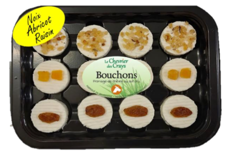 Bouchons Chevre Fruits CT - (12g x 12) x 4
