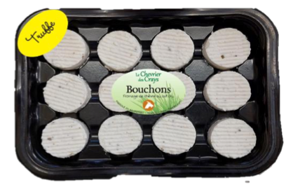 Bouchons Chevre Truffe CT - (12g x 12) x 4
