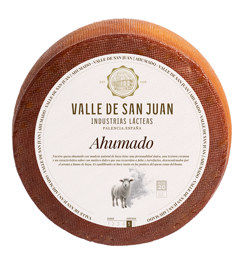 Brebis lait cru Affinage 6 Mois fume au bois de hetre SJ - 200g x 24