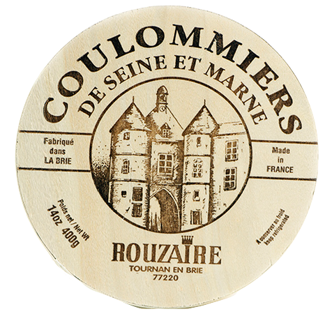 Brie de Coulommiers Lait Pasteurise boite bois RO - 400g x 6