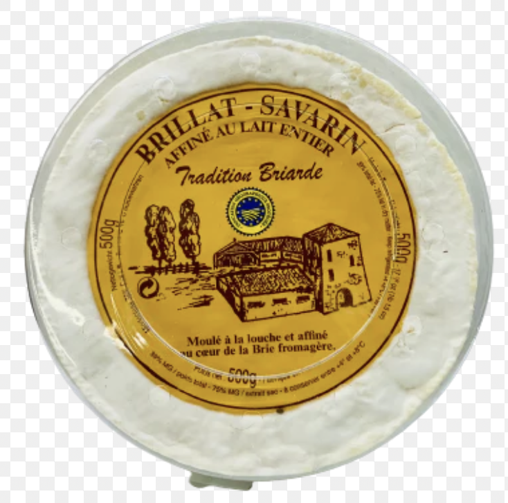 Brillat-Savarin IGP Pasteurisé Fond de boite bois RO - 500g x 4