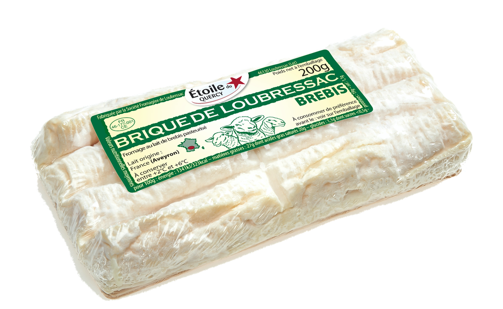 Brique brebis Loubressac TS - 200g x 8