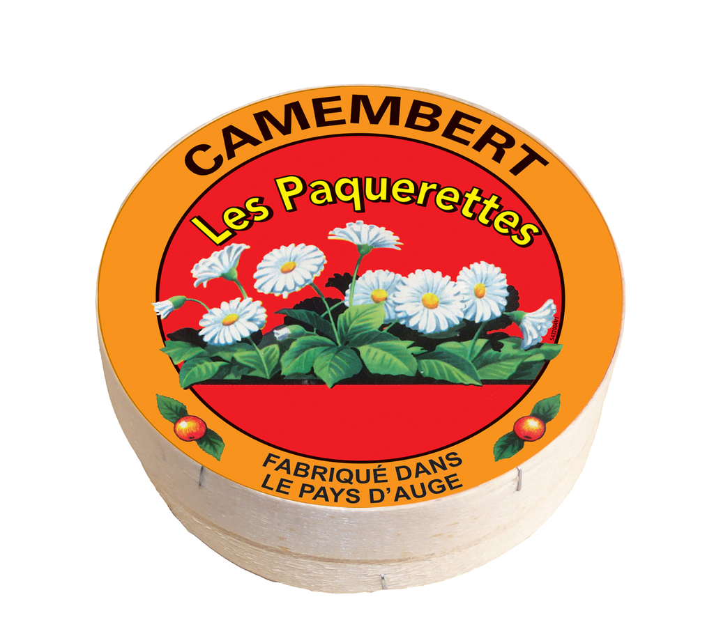 Camembert au lait cru Degagement Paquerette GE - 250g x 12