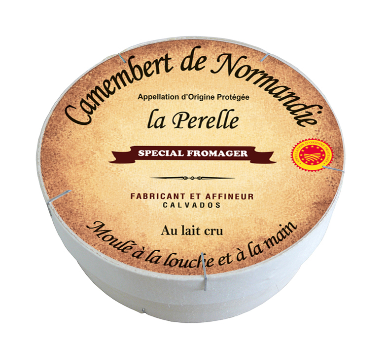 Camembert de Normandie AOP 1/2 Perelle Cremier GE - 250g x 6