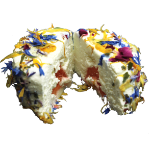 [1001001] Apolline aux Fleurs cœur fondant a la rose JN - 100g x 12