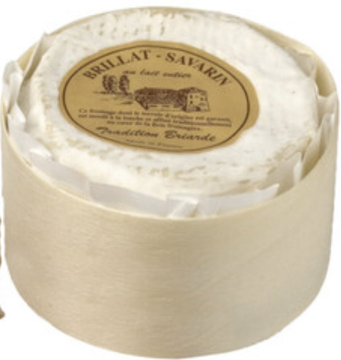 [1804012] Brillat-Savarin IGP Lait cru Fond de boite bois RO - 500g x 4