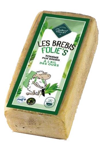 [0306005] Brique Pur Brebis "Brebis Folie's" Ail des Ours CR - 2,2Kg x 2