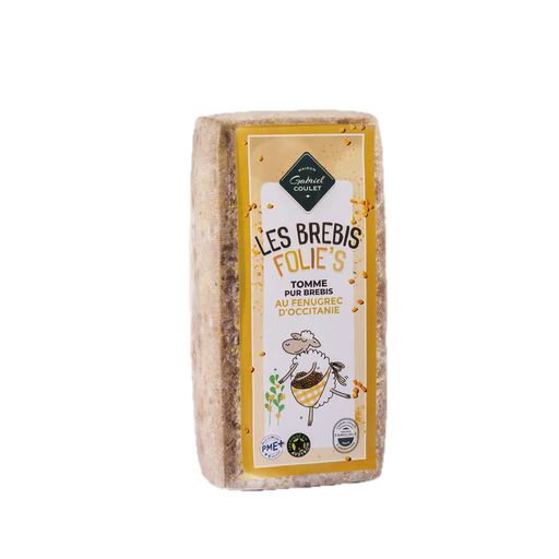 [0306035] Brique Pur Brebis "Brebis Folie's" Fenugrec CR - 2,2Kg x 2