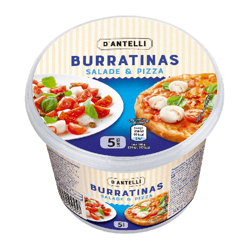 [0605001] Burratinas lait de Vache FS - (50g x 5) x 6