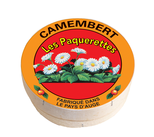 [0405001] Camembert au lait cru Degagement Paquerette GE - 250g x 12