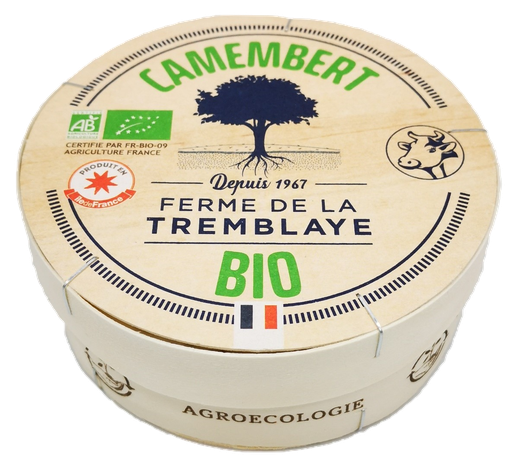 [2004007] Camembert BIO Fermier TY - 250g  x 6