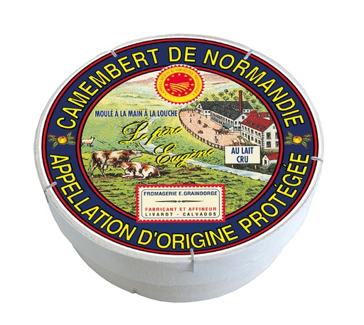 [0704007] Camembert de Normandie AOP 1/2 Affine Pere Eugene GE - 250g x 12
