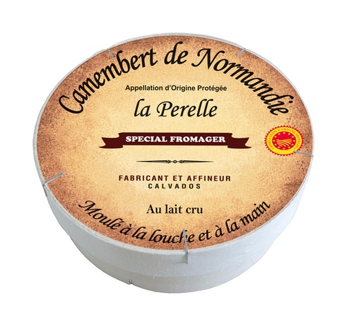 [0704004] Camembert de Normandie AOP 1/2 Perelle Cremier GE - 250g x 6